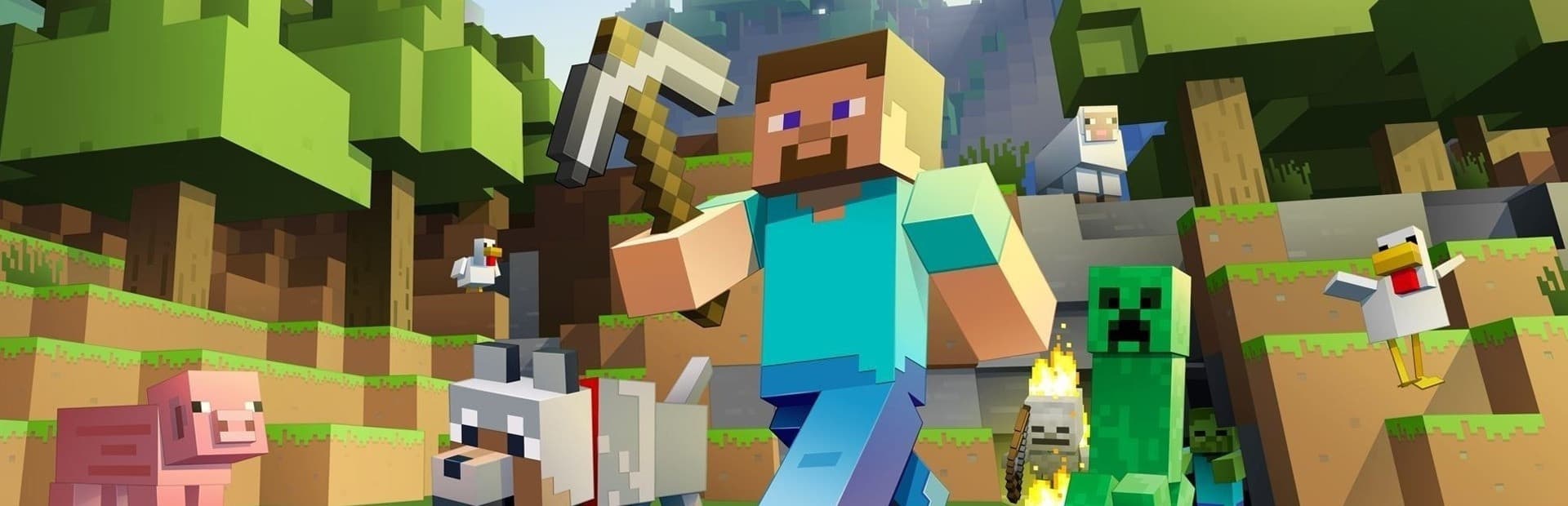 Minecraft: Java & Bedrock Edition background